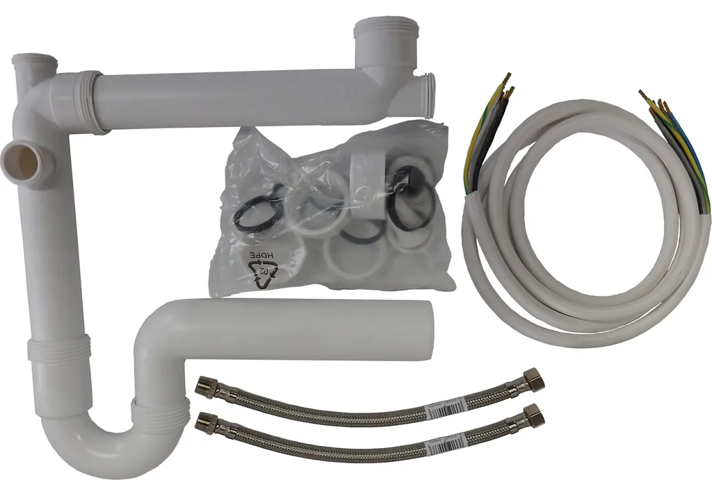 Kit de montage cuisine 2 pour cuisinière évier et robinetterie inox