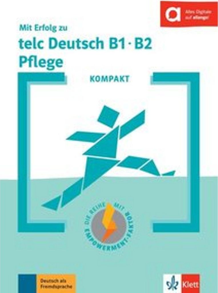 KOMPAKT Mit Erfolg zu telc Deutsch B1-B2 Pflege Produktbild 