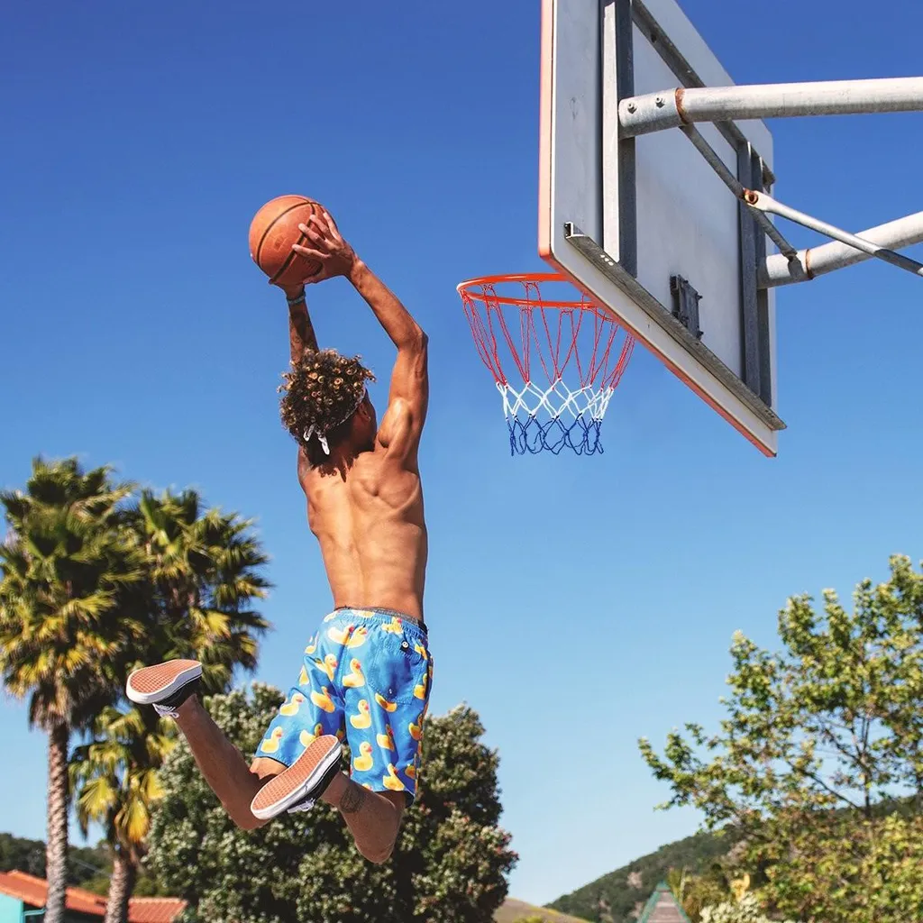 Panier de basket mural anti-vibration, arceau incassable pour dunks - 4