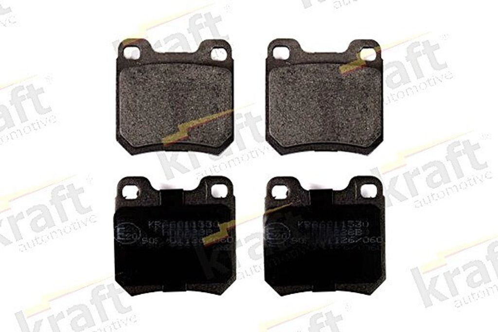 KRAFT Bremsbeläge Satz Hinten Bremsklötze für OPEL VECTRA B (36) 6011530