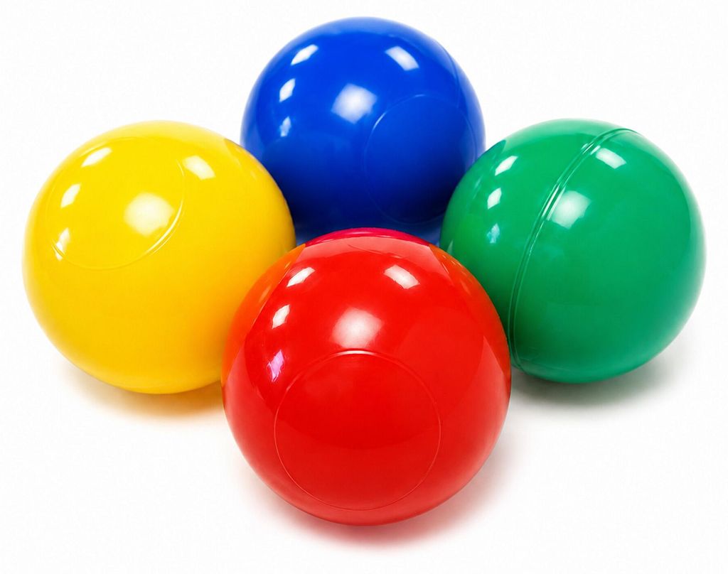 Aga Plastikbälle MIX 5,5 cm 200 Stk. Spielbälle