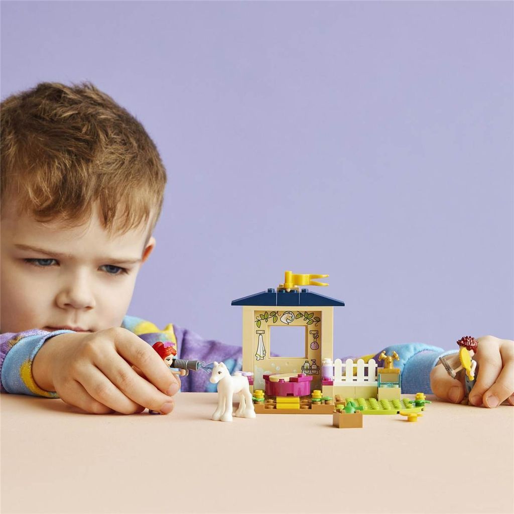 LEGO 41696 Friends Ponypflege, Pferdestall mit Pferd-Figur Produktbild 22