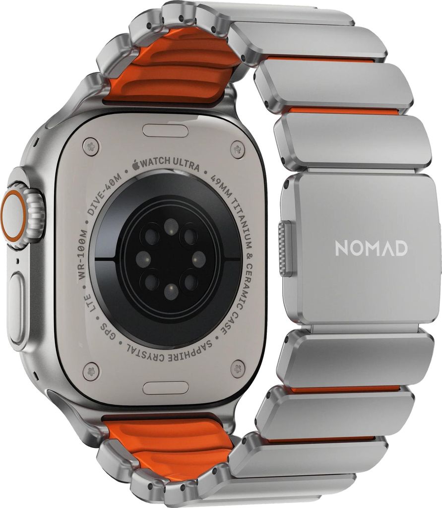 Nomad Stratos Armband natural hardware 45/46/49mm – Titan Produktbild 