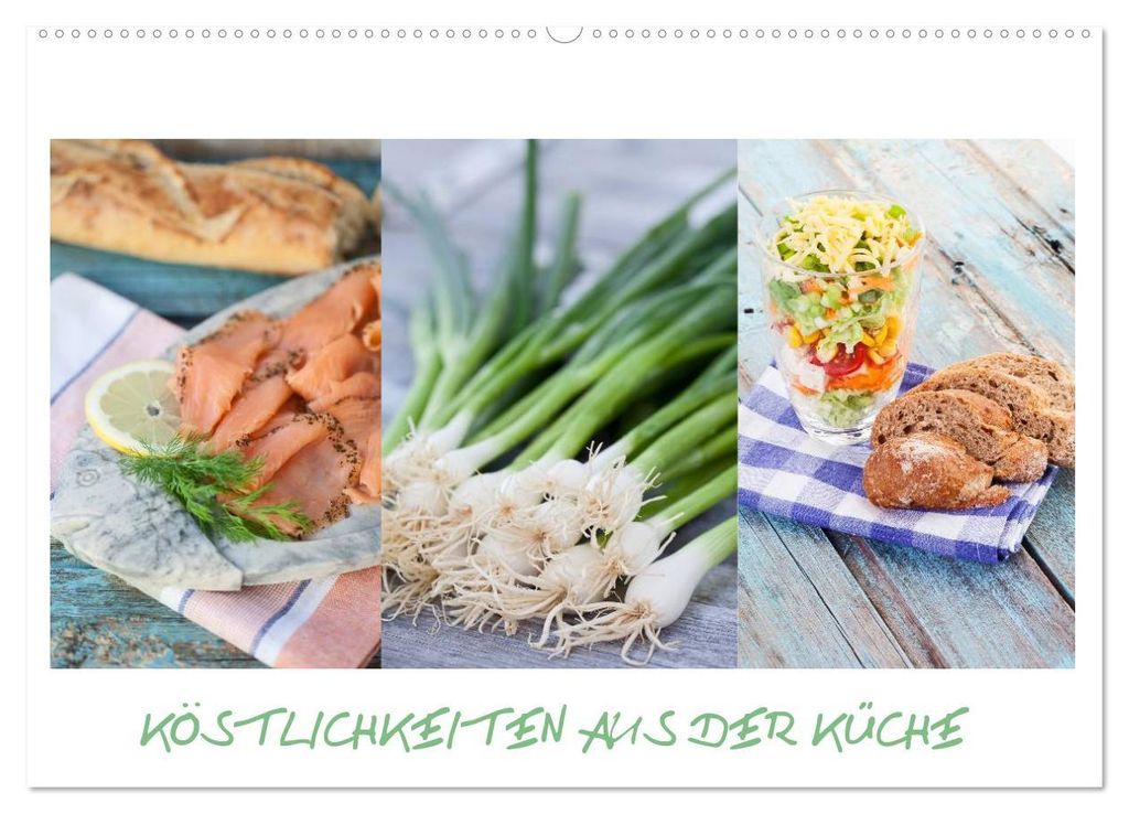 Köstlichkeiten aus der Küche (Wandkalender 2027 DIN A2 quer), CALVENDO Monatskalender