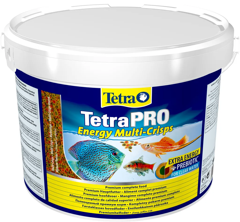 TetraPro Energy Multi-Crisps 10L : Nourriture premium poissons d'ornement