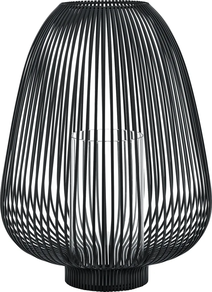 Lanterna Design Blomus LYVA Nera L 48cm | Illuminazione d'Atmosfera
