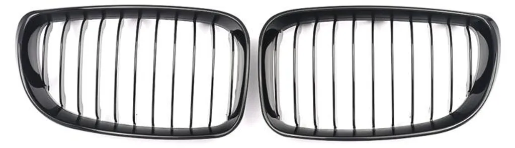 Calandre de radiateur finition gloss noir pour compacte de luxe élégante