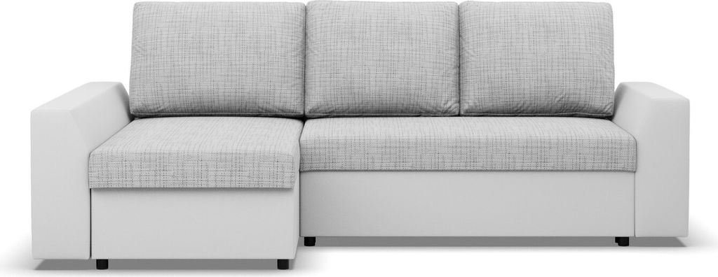 LUGO - Ecksofa mit Schlaffunktion, Bettkastem, Komfort und Produktbild 