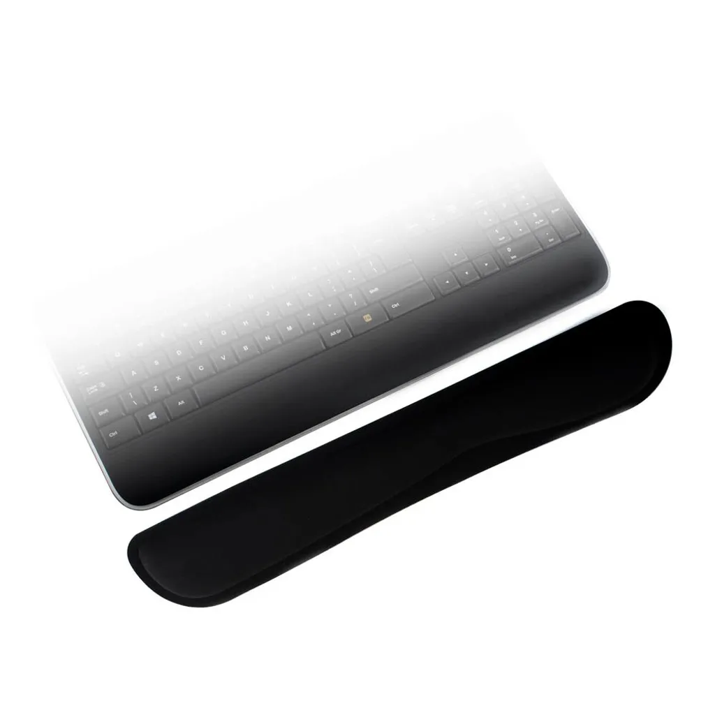 Repose-Poignets Noir pour Clavier Pavo - Idéal pour Télétravail et Bureaux