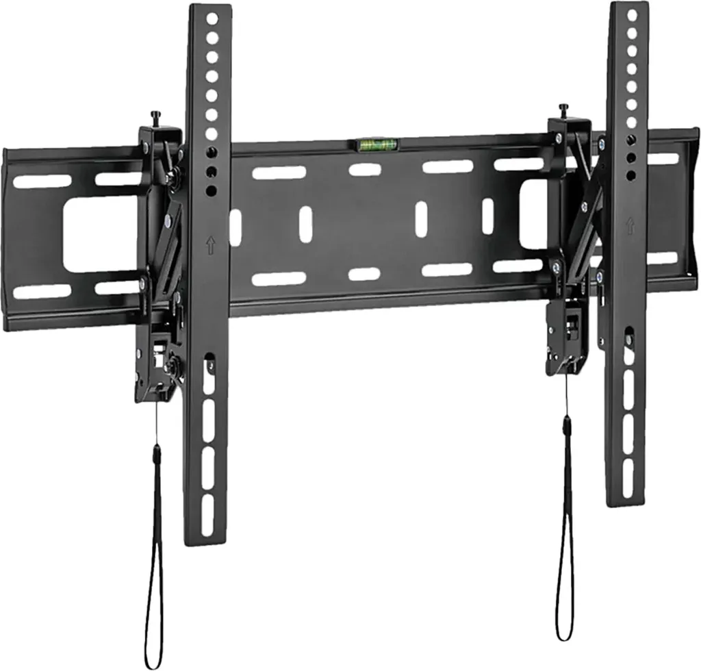Fixation Murale TV Inclinable de 37 à 80 Pouces Support Robuste 75kg