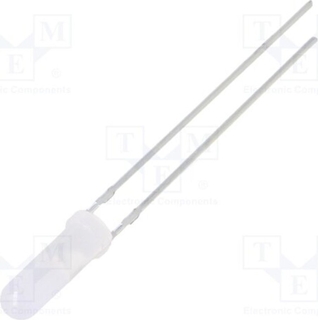 2x LED rot ohne Stopper OSR5RU6CF2A LED Dioden THT 3mm 150° 100÷150mcd 3mm
