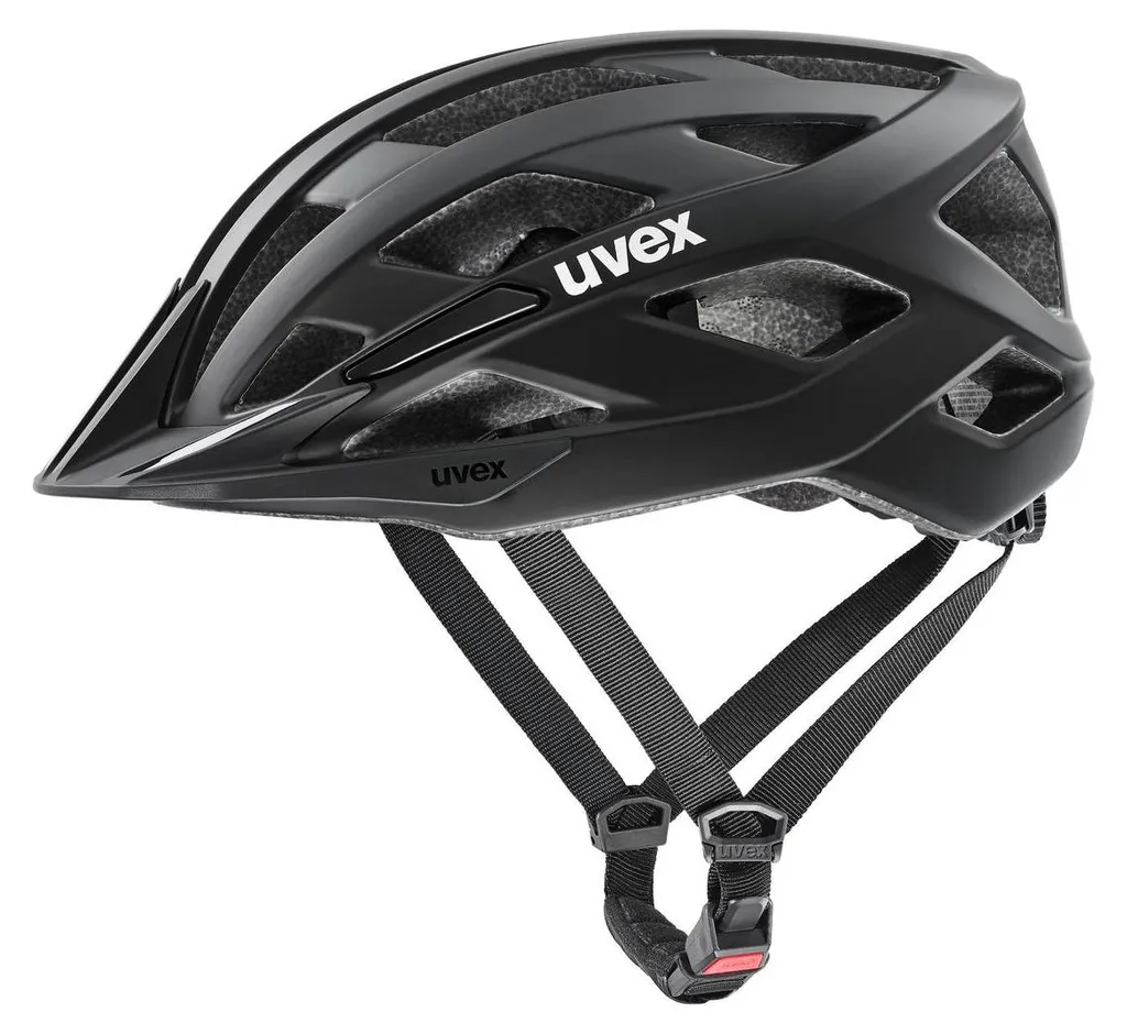 Casque Uvex i-vo 2 noir mat léger avec système de réglage IAS précis