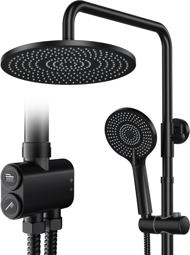 Système de douche Rainsworth sans robinetterie, douche de Image du produit 
