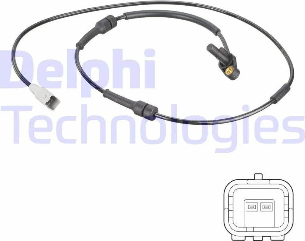 Sensore ABS Delphi SS20810 per Berlingo e Partner - OE 4545C8 - 1