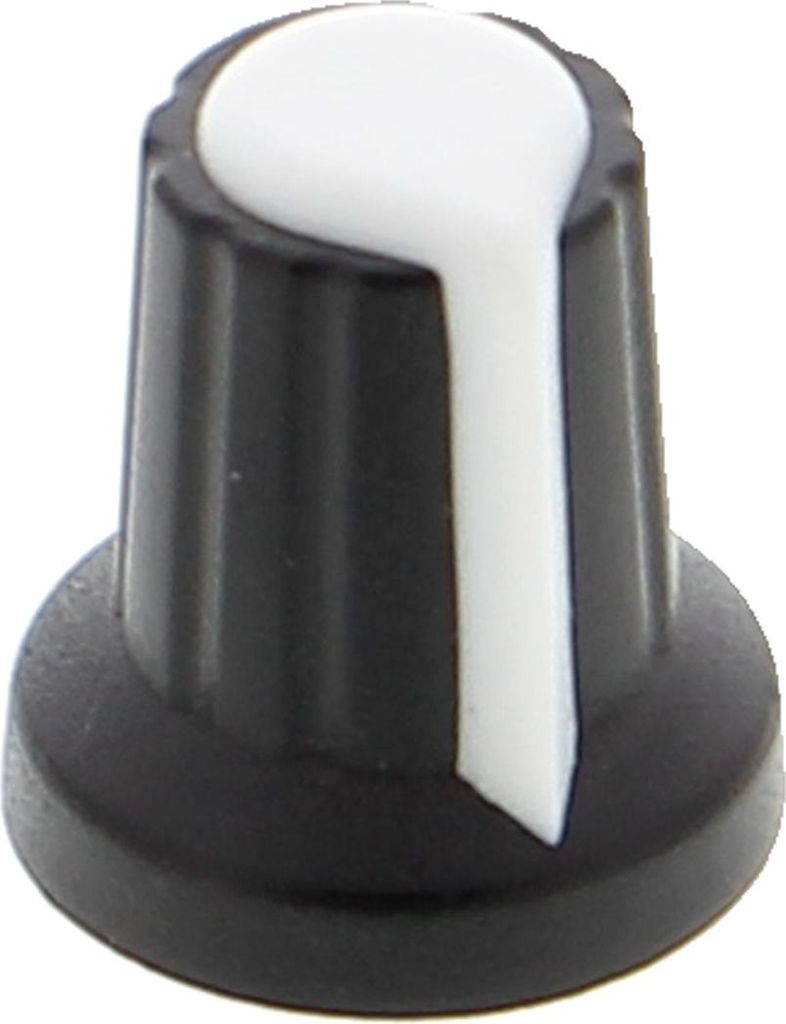 Kappe für Drehpotentiometer Farbe: Weiß