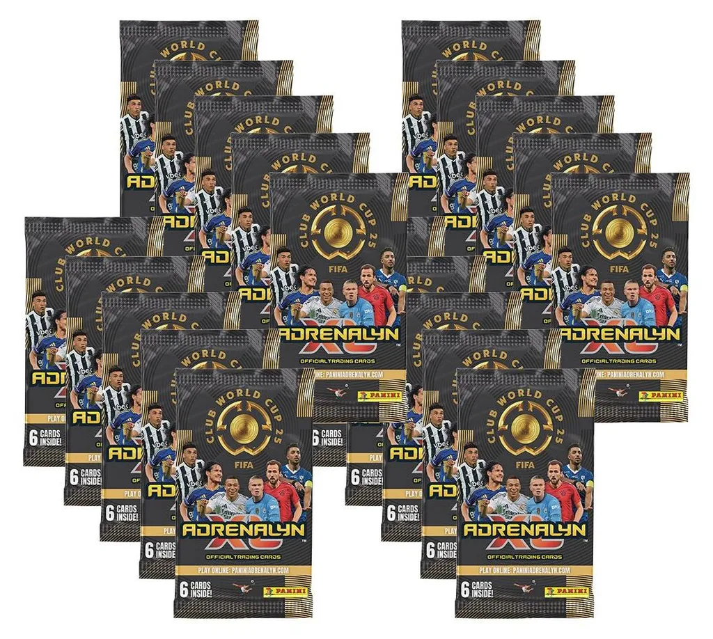 Cartes Adrenalyn XL FIFA Coupe du Monde des Clubs 2025 - Pack 20 Boosters