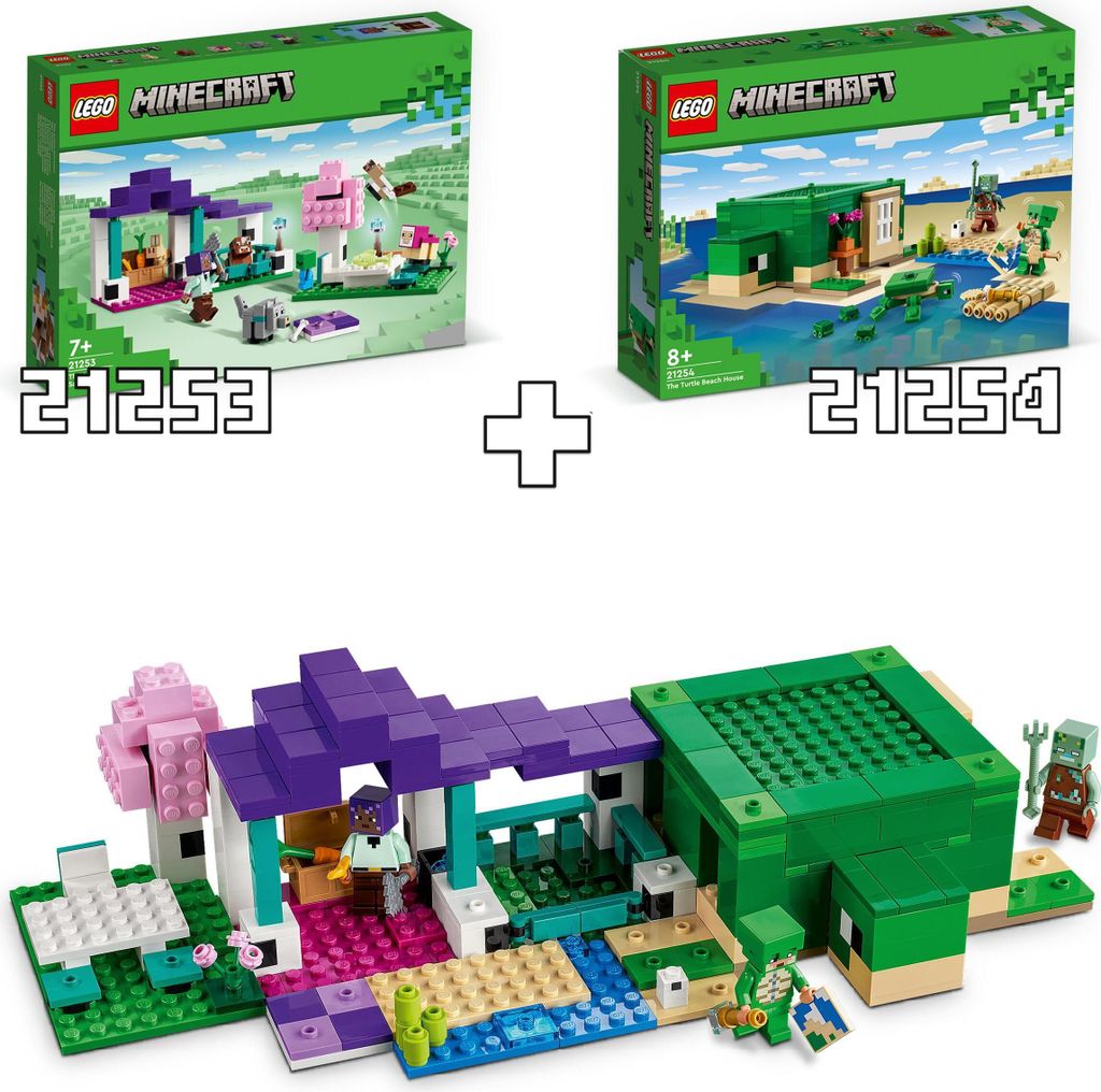 LEGO Minecraft Das Tierheim, Spielzeug mit vielen Produktbild 6