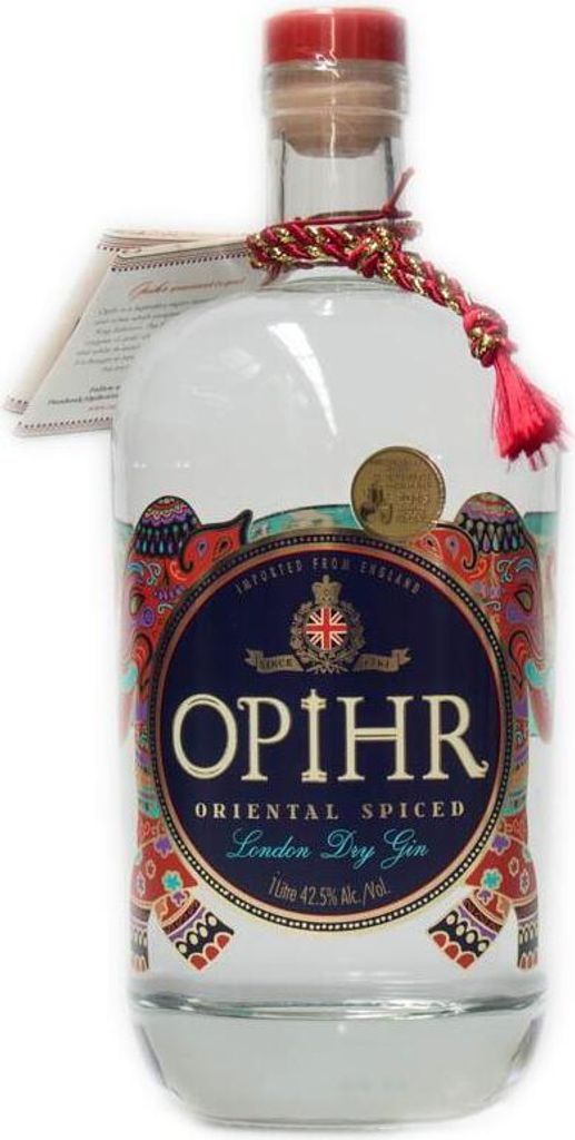 Opihr Oriental Spiced London Dry Gin 1000ml 42,5 % Vol. Produktbild 
