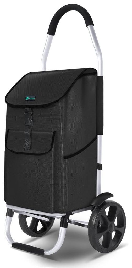 VOUNOT® 2 Räder Einkaufstrolley Klappbar mit 58L Produktbild 