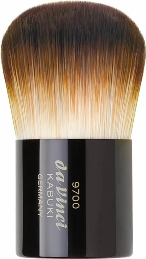 Pinceau à poudre Kabuki poils souples haute densité manche ergonomique