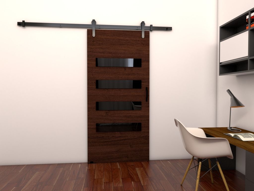 MINIO Schiebetüren LIFT F 106 cm Zimmertüren | Wenge