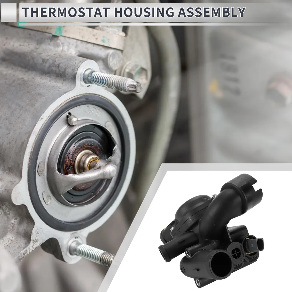 Thermostat de Voiture Durable 022121111G en Plastique pour VW Touareg