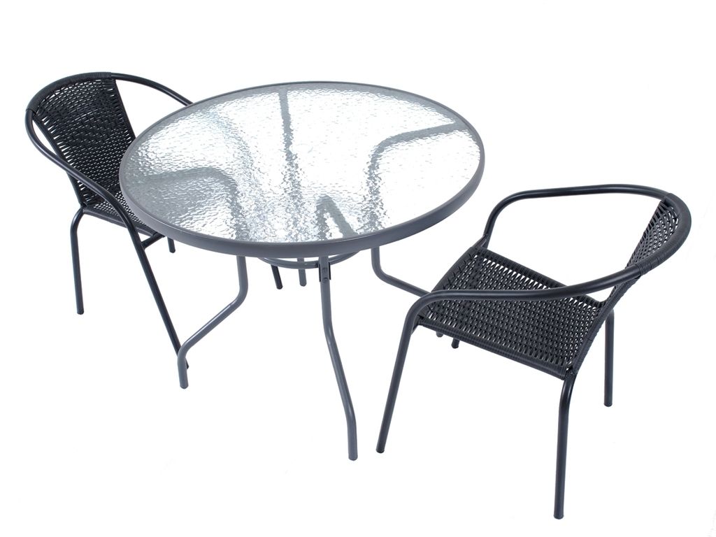 NABBI Gartentisch Jupiter 90 - Graphit Produktbild 7