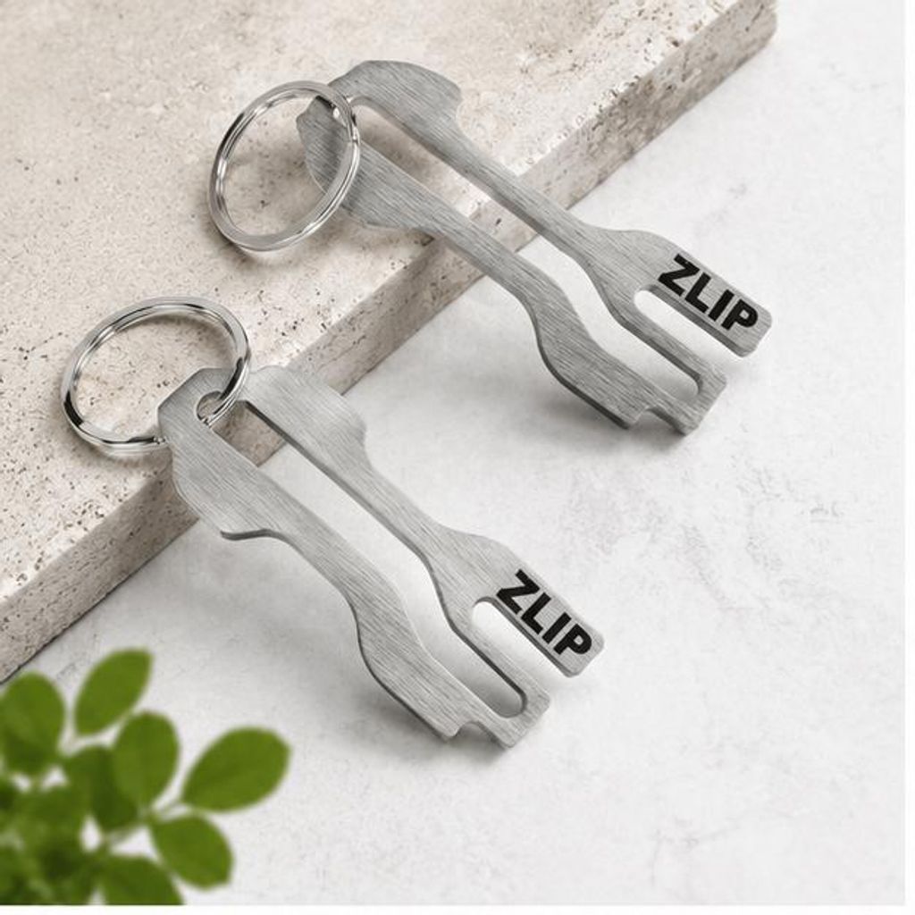 ZLIP and Slide | Einkaufswagenlöser Edelstahl mit Produktbild 