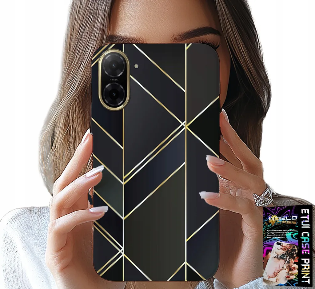 Custodia Xiaomi Redmi A5 Oro - Cover Elegante con Vetro Temperato 9H