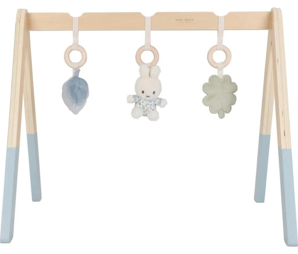 Arche d'Éveil pour Bébé Little Dutch Miffy en Bois Naturel et Doux