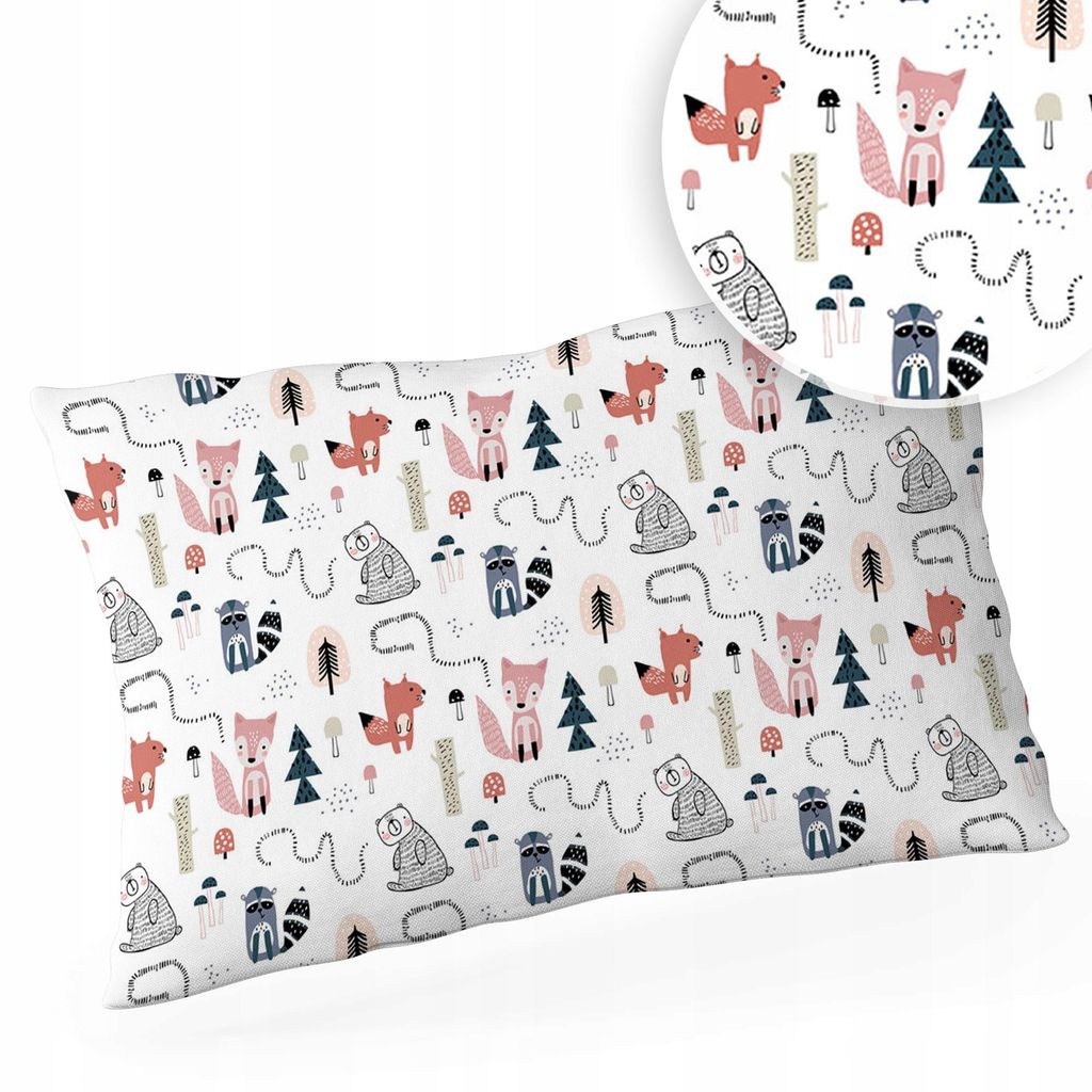Kinder Kopfkissen 40x60 cm – Kleinkind Kissen – Antiallergisch – 100% Baumwolle