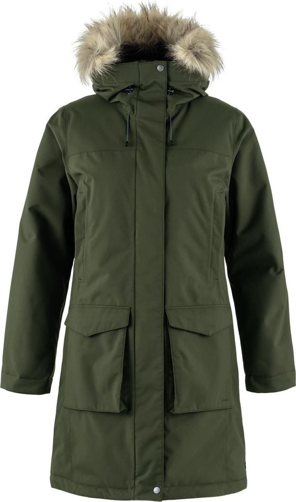 FJÄLLRÄVEN Fjällräven Nuuk Lite Parka Jacke Damen grün 44