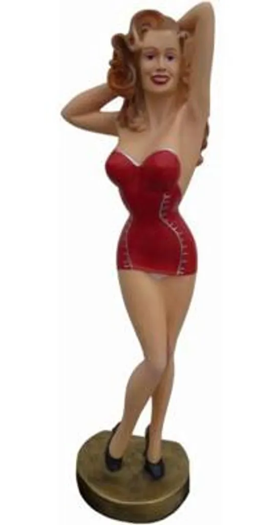 Statue Gogo Danseuse Sexy 86cm en Plastique Durable pour Décor de Club