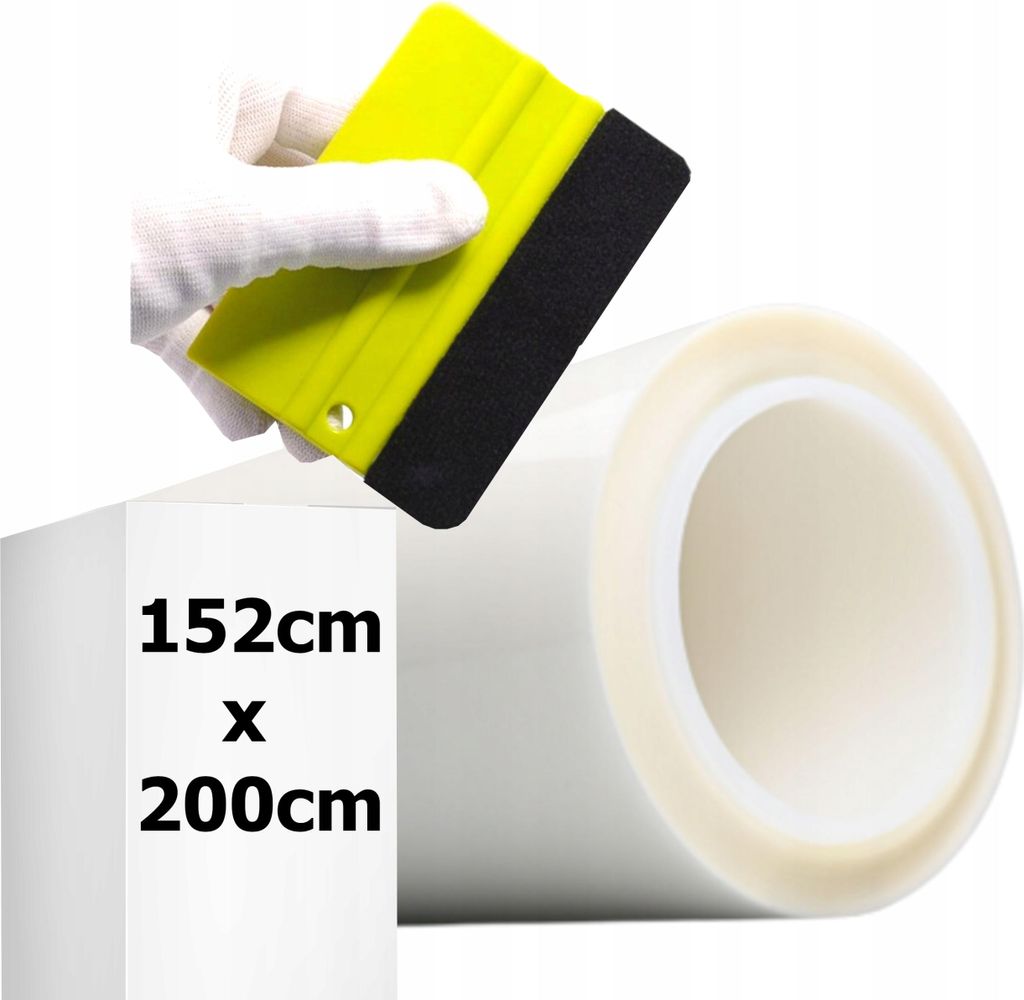 SOLAR SYSTEMS | Schutzfolie PPF Ultrashield - 152x200 cm - Transparent - Selbstheilend - Kratzfest
