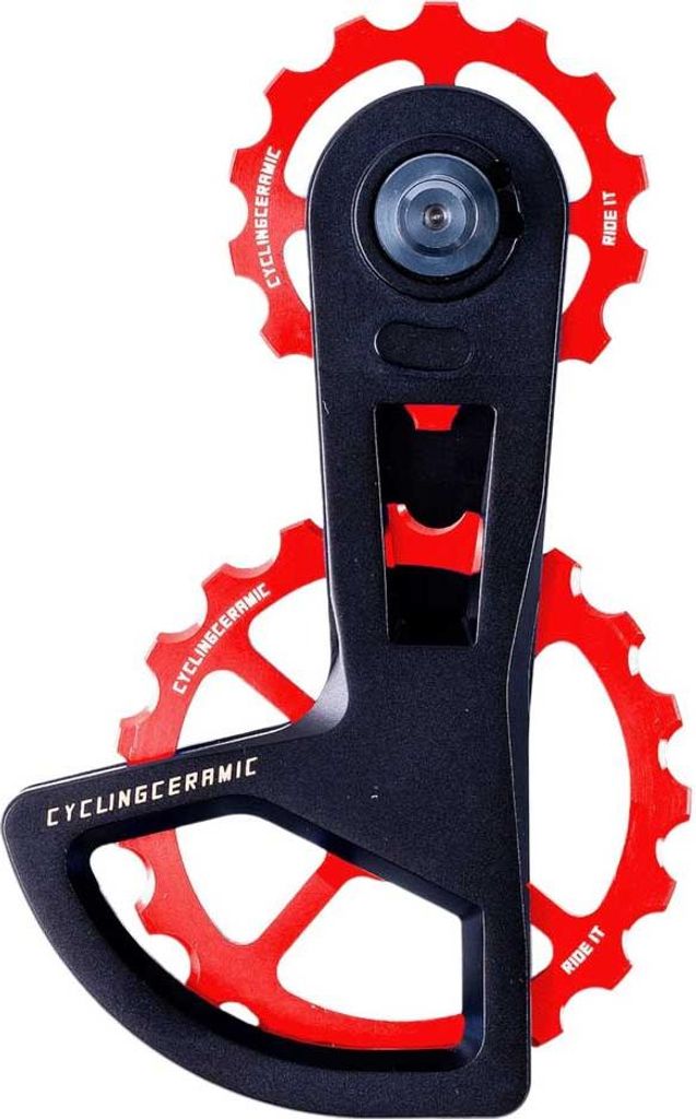 Cycling Ceramic Ospw Race 4-spoke Shimano 105 Di2 12s/105 R7000 11s Stützradsystem Blau 14-19t Blau 14-19t