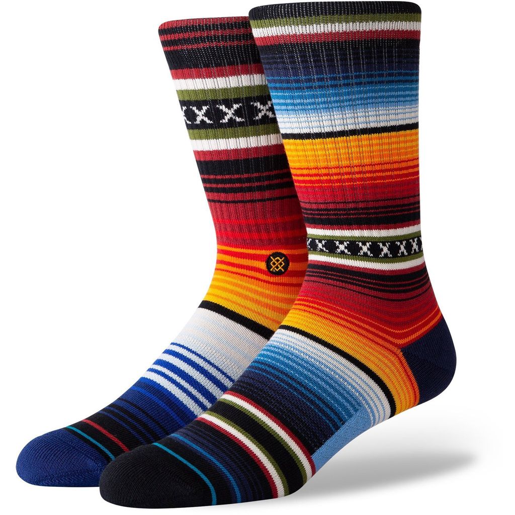 Stance Curren ST Crew Socken Rot 1 Paar