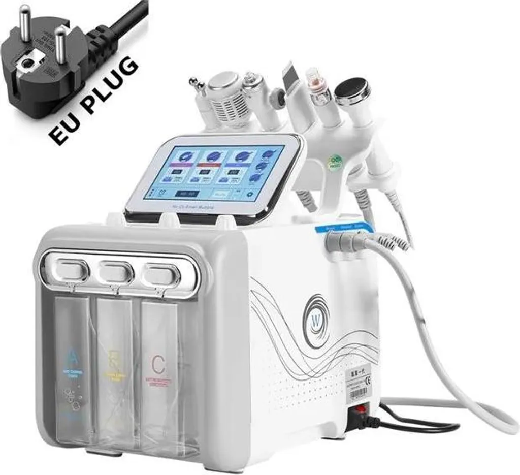 Appareil dermabrasion à eau 220V EU pour un nettoyage visage profond