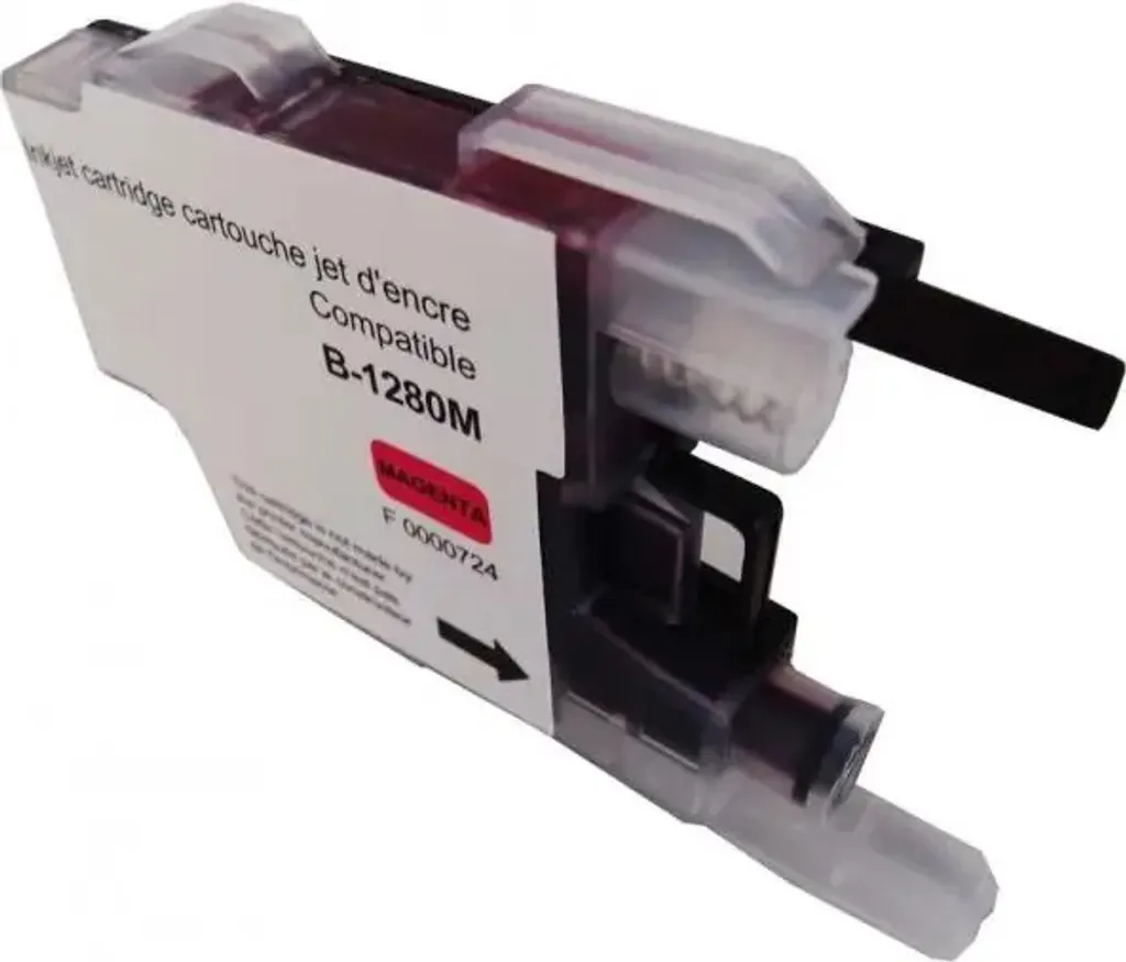 Cartuccia a getto d'inchiostro UPRINT LC1280XL/1240, BROTHER, magenta - 2