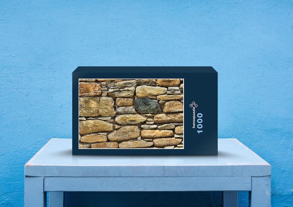 hansepuzzle 63278 - Natursteine Puzzle, 1000 Teile, Hintergründe, 60,0 x 46,0cm mit hochwertiger Aufbewahrung, Kartonbox & Beutel