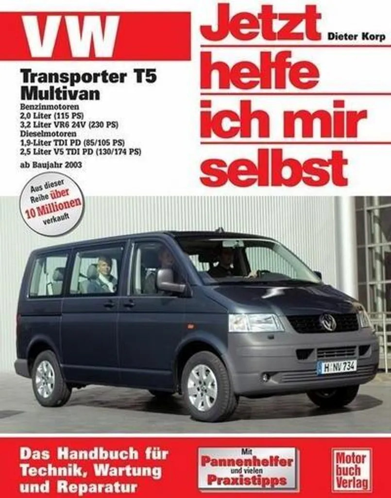 Réparer Panne VW T5 Multivan : Guide Technique Jetzt helfe ich mir selbst