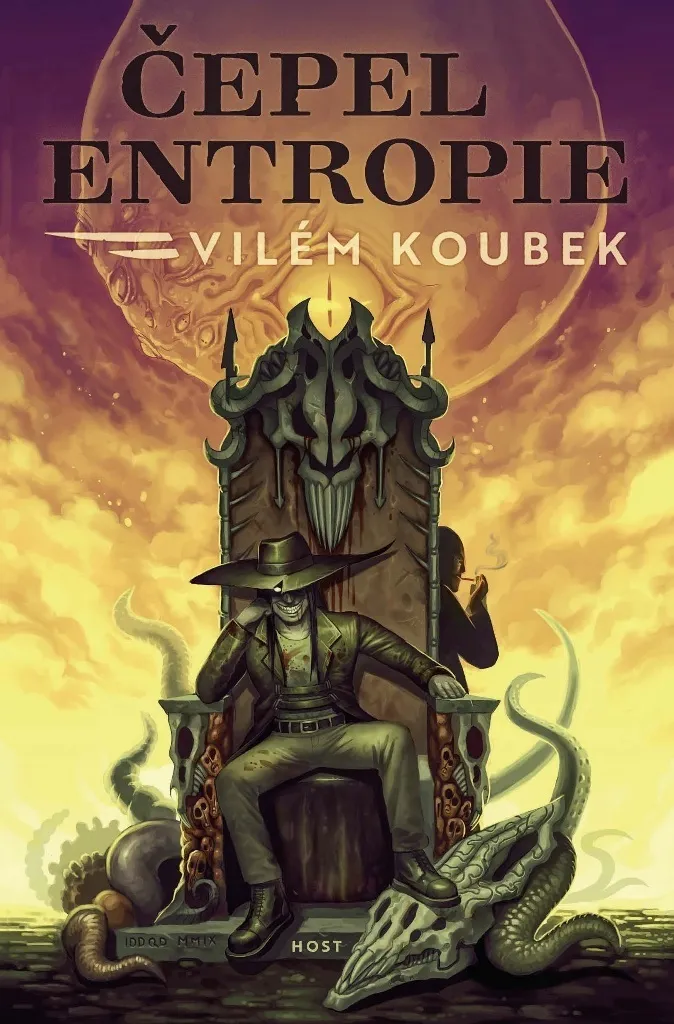 Livre Čepel entropie de Vilém Koubek : roman de littérature fantastique