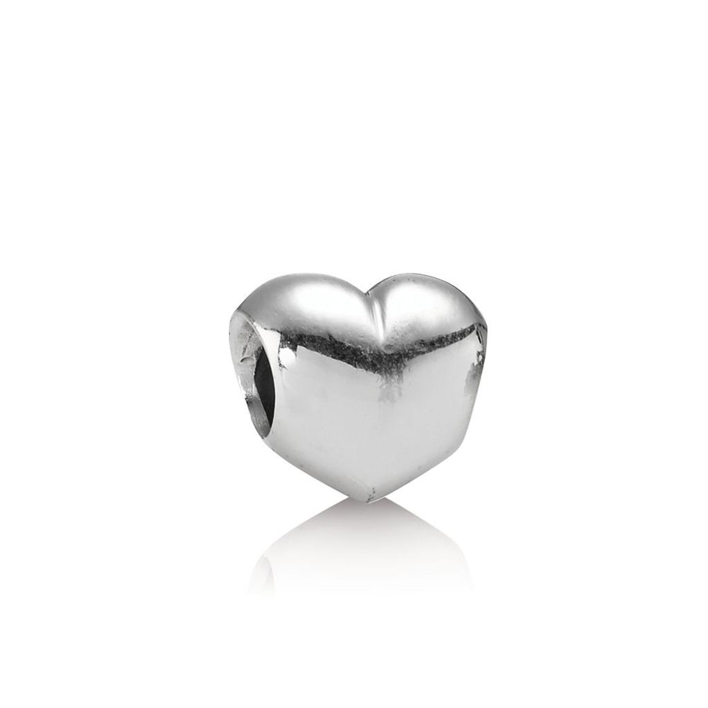 Pandora 790137 Charm Glattes Herz Silber Produktbild 