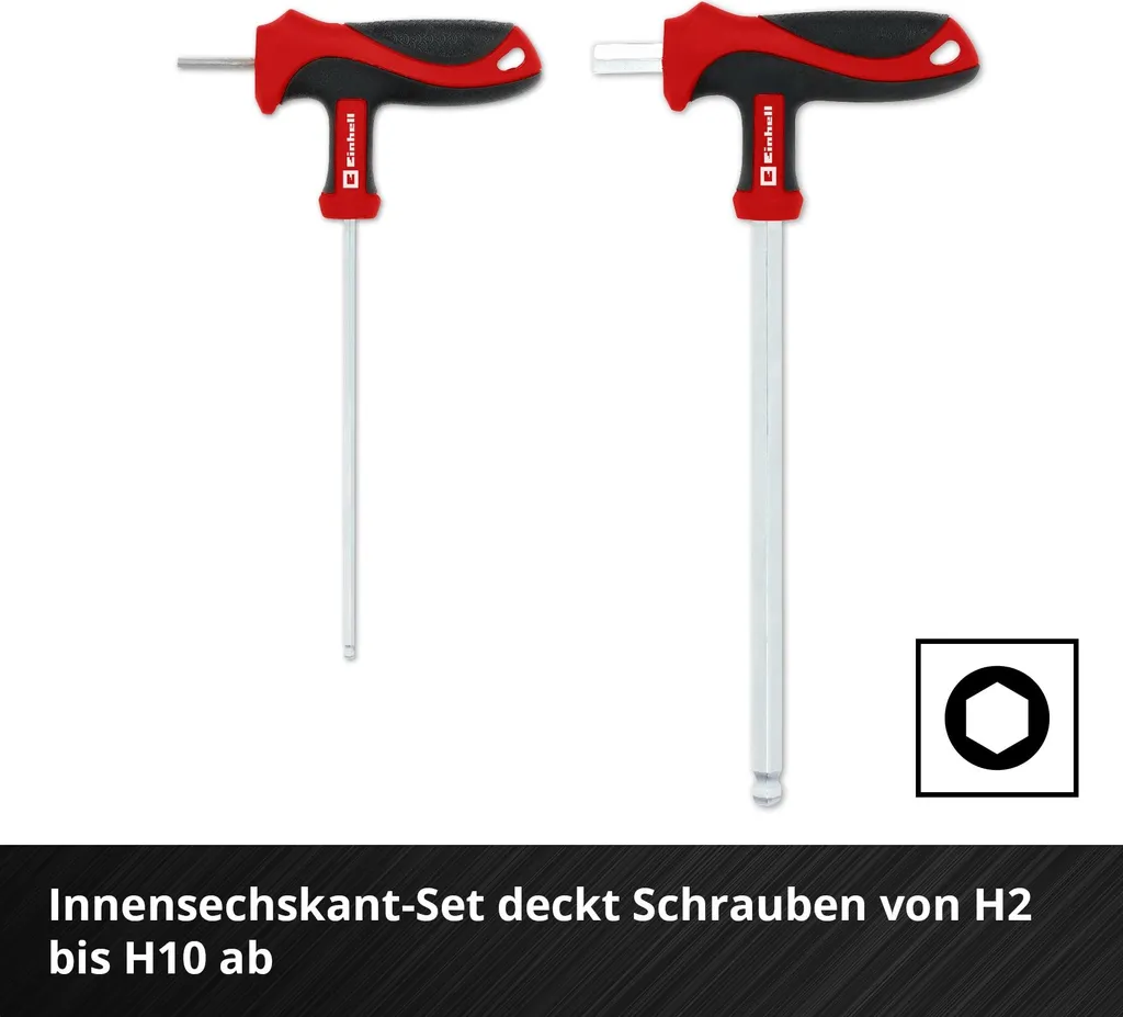Tournevis pour Montage de Machines Einhell avec Rangement E-Case Pro - 7