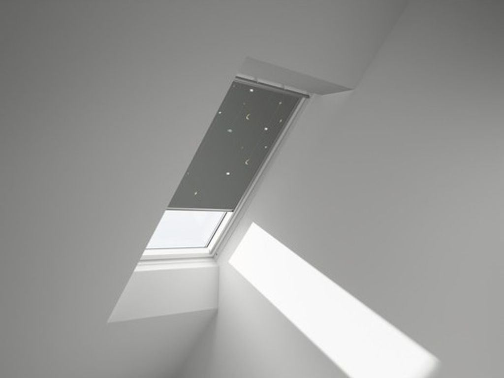 VELUX Verdunkelungsrollo Kids Mobile manuell Rahmen weiß DKL C02 4665SWL