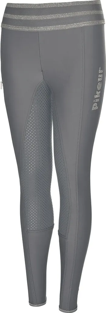 Pantalon d'Équitation Fille Pikeur IDA Athleisure avec Grip Anthracite