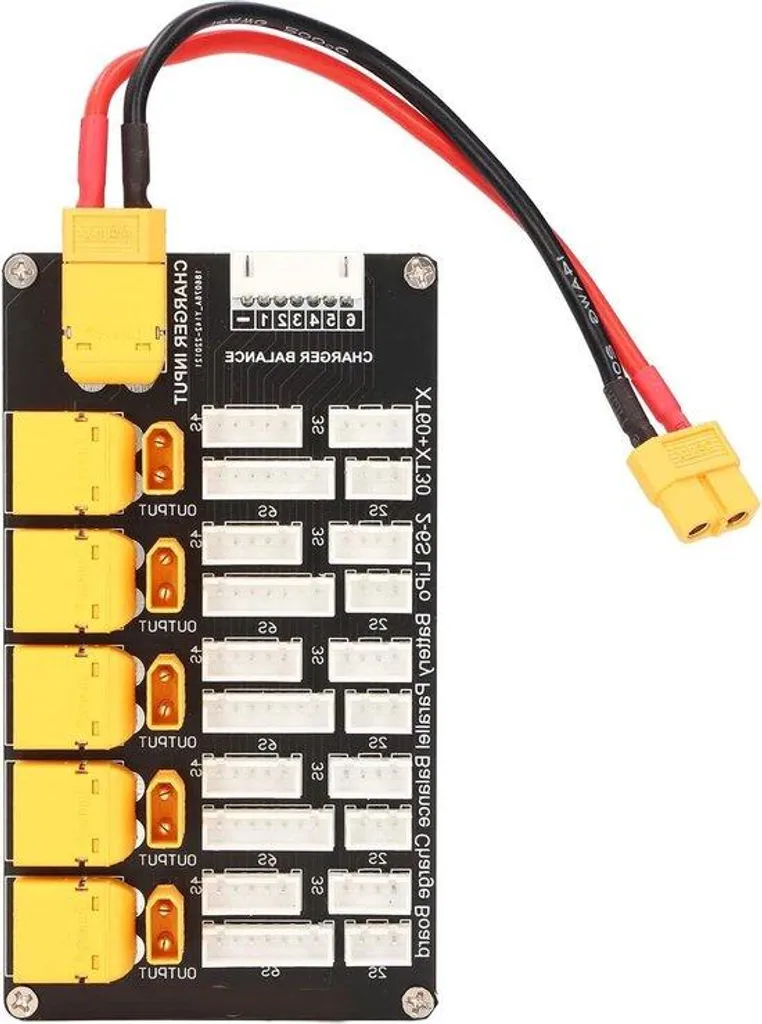 Chargeur batterie lithium 2-6S multi-connecteurs XT30 XT60 pour atelier