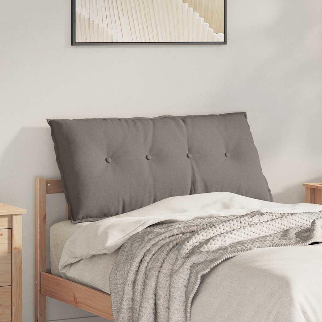 "Schlussverkauf" Rückenkissen/Stuhlkissen - Nur für Innenbereich - Taupe 100x19x50 cm Stoff C8425