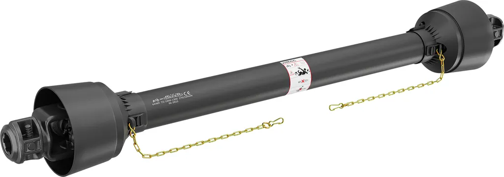Albero cardanico T2 1000-1100mm 270Nm 540rpm, albero cardanico, 23kW (31cv), 2x 1 3/8" 6 denti