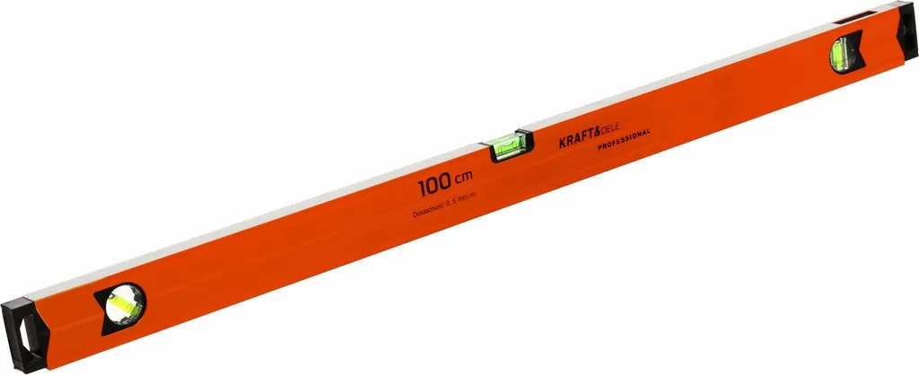 Évitez les défauts d'aplomb avec le niveau à bulle 100cm Kraft&Dele KD10313