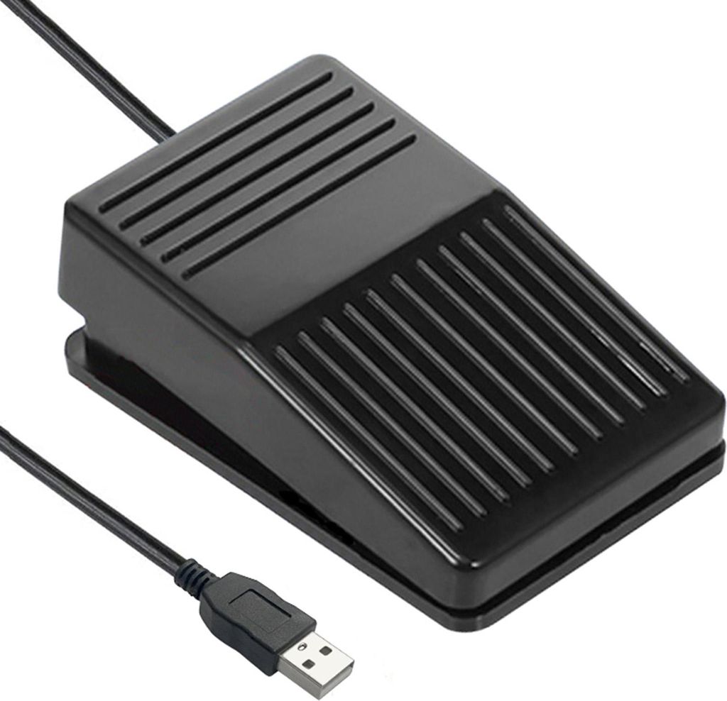 Fußschalter Pedal für Gaming Video und programmierbare Computer Maus Tastatur Funktionen